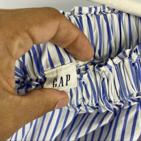 Gap striped off the shoulder pullover blouse - Picture 6 of 7